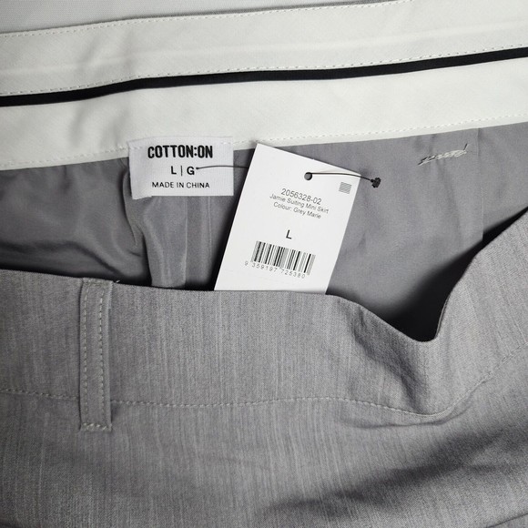 Cotton On Gray Skirt Size L - Picture 3 of 5